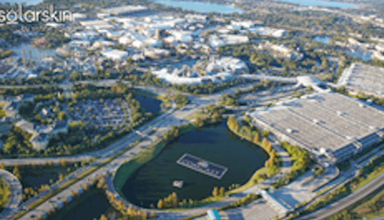 Sistine Solar's SolarSkin technology was installed in Universal Orlando

