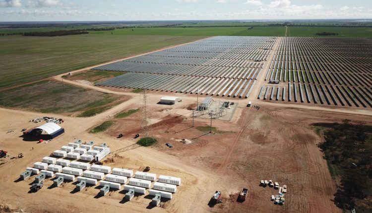 Solar battery trial