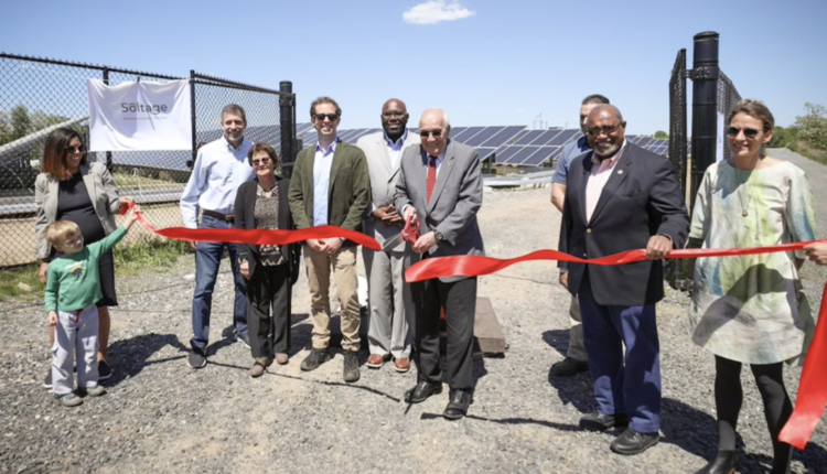 New Jersey launches first community solar project built on a former landfill

