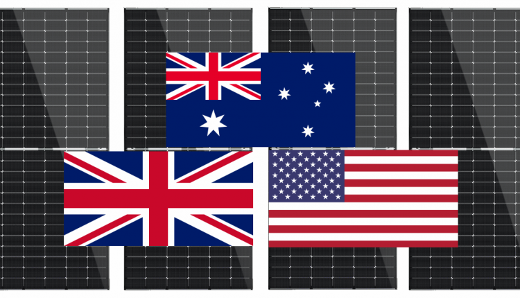 Solar power system cost - Australia vs UK vs USA