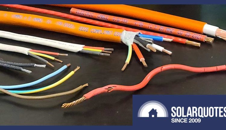 Solar cabling and voltage rise/drop in Australia