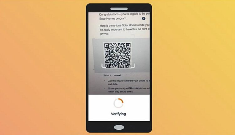 Customer QR Codes - Solar Victoria