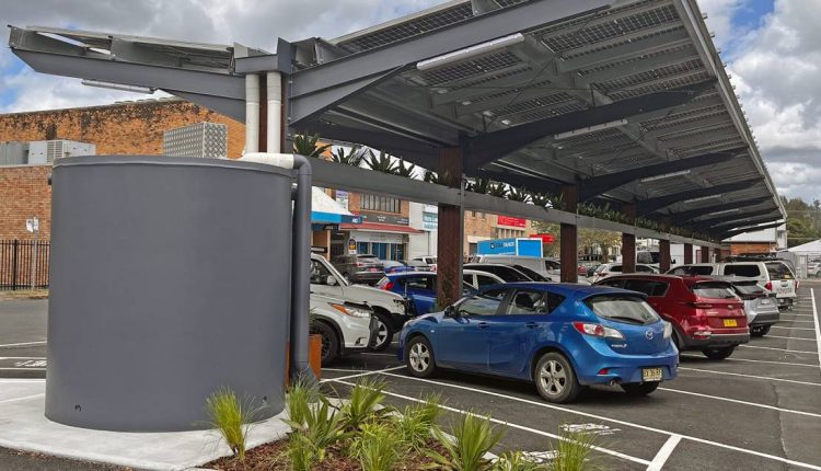 Solar carpark - Lismore, NSW