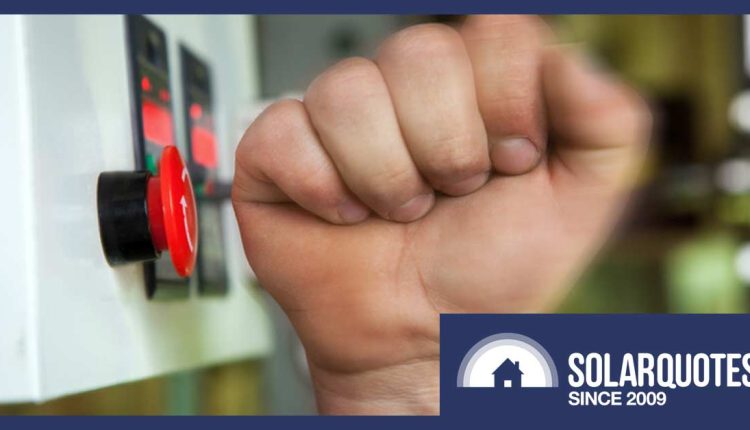 Generation Signalling Device (GSD) - Queensland solar shutdown strategy