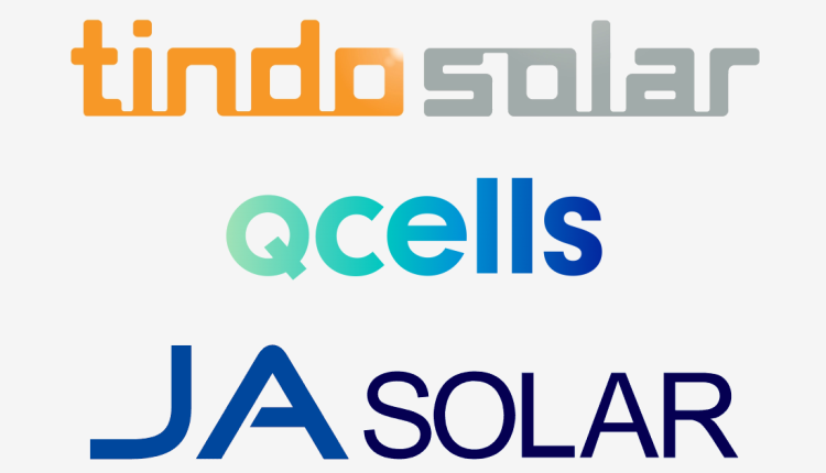 QCells, JA and Tindo Solar