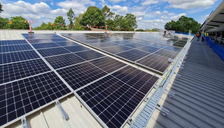 Griffith University Logan campus solar panels