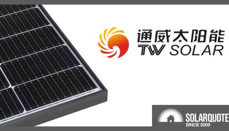 Tongwei Solar Panel and logo
