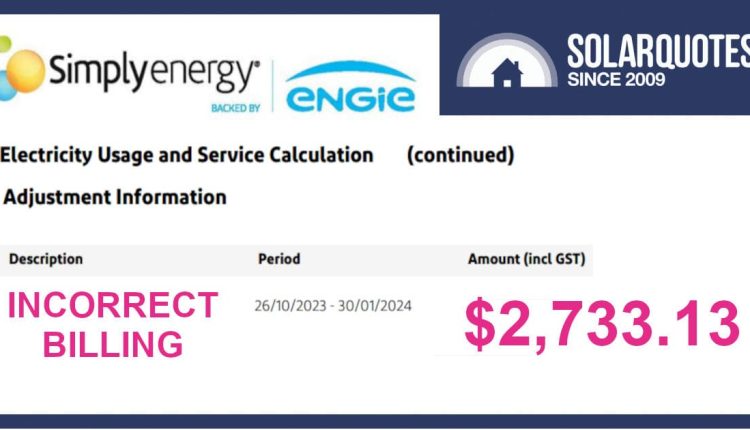 Simply energy gets the bill wrong