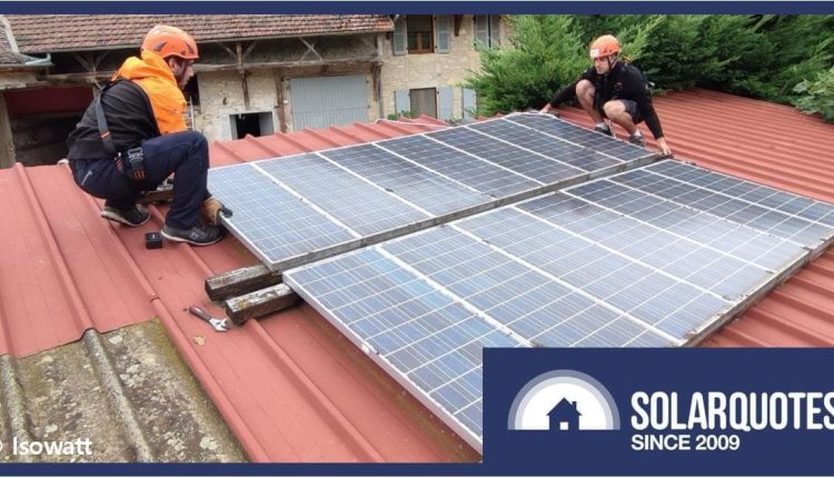 Old solar panel test results