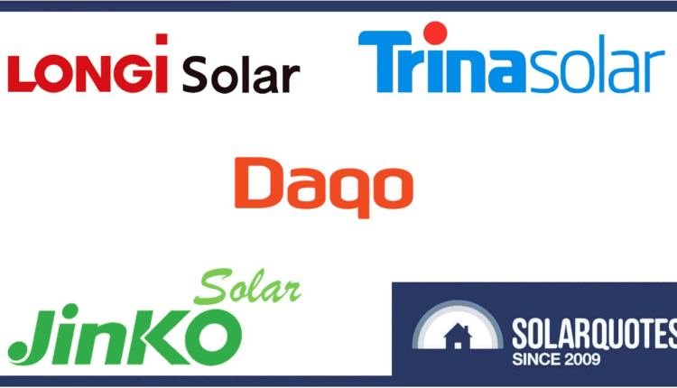 Chinese solar manufacturers