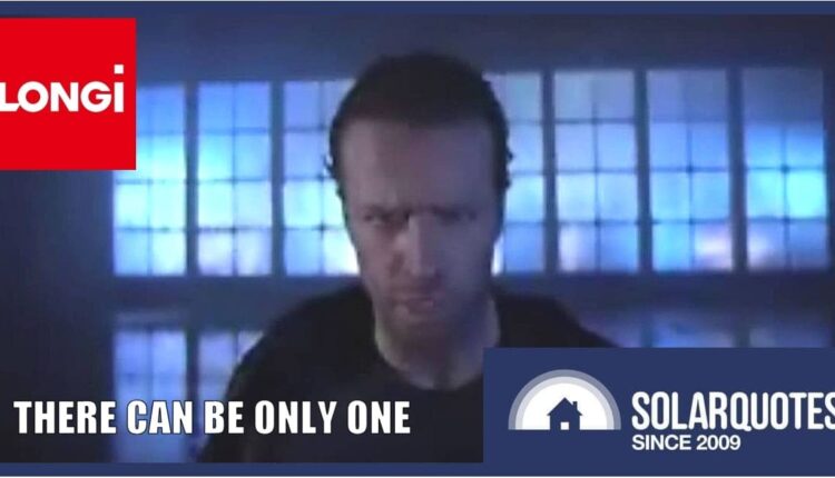 Longi Australian distribution shift