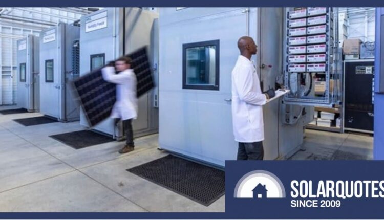 Kiwa researchers testing solar panels