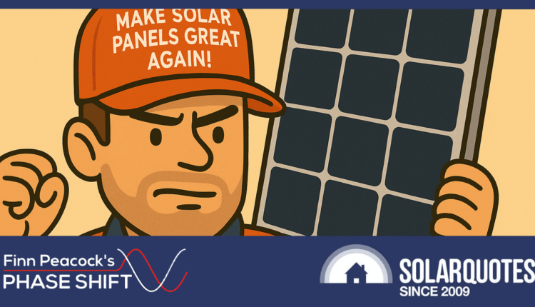 A man with a red hat that reads 