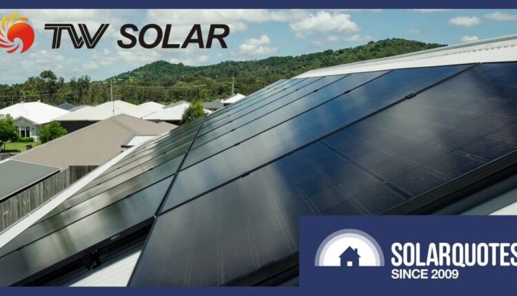 TW Solar TWMNH-48HE470 installation