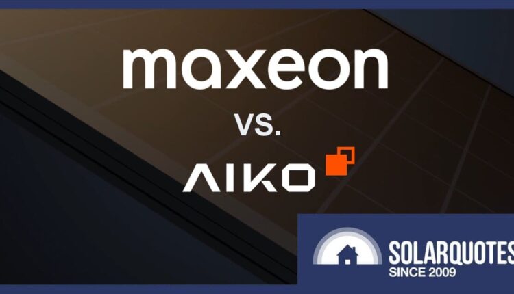 Maxeon vs. Aiko - back contact patent suit.