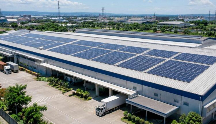 How solar solutions support operations in industrial plants

