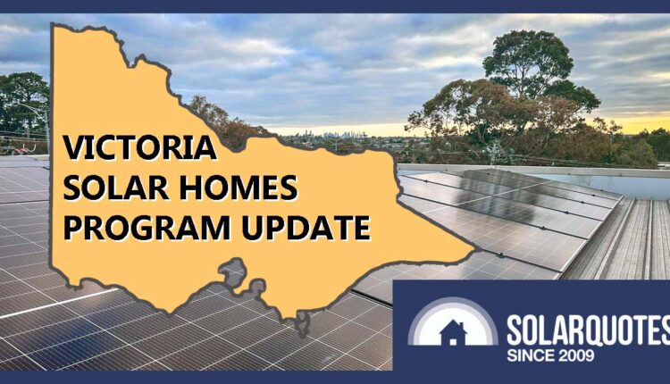 Victoria Solar Homes Update