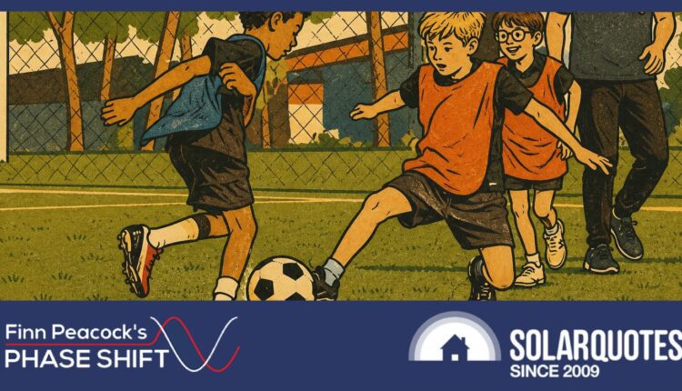 kids playing soccer