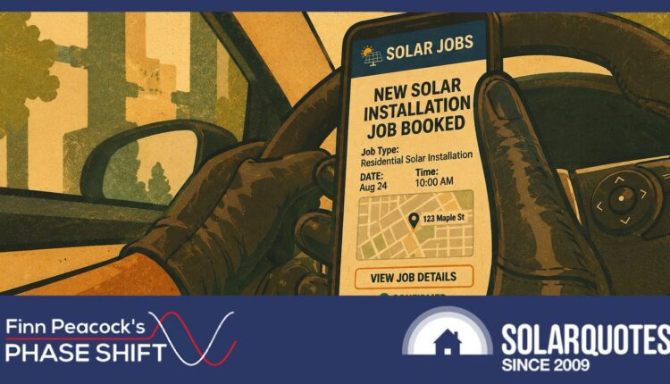 Don't let an Uber driver install your solar system

